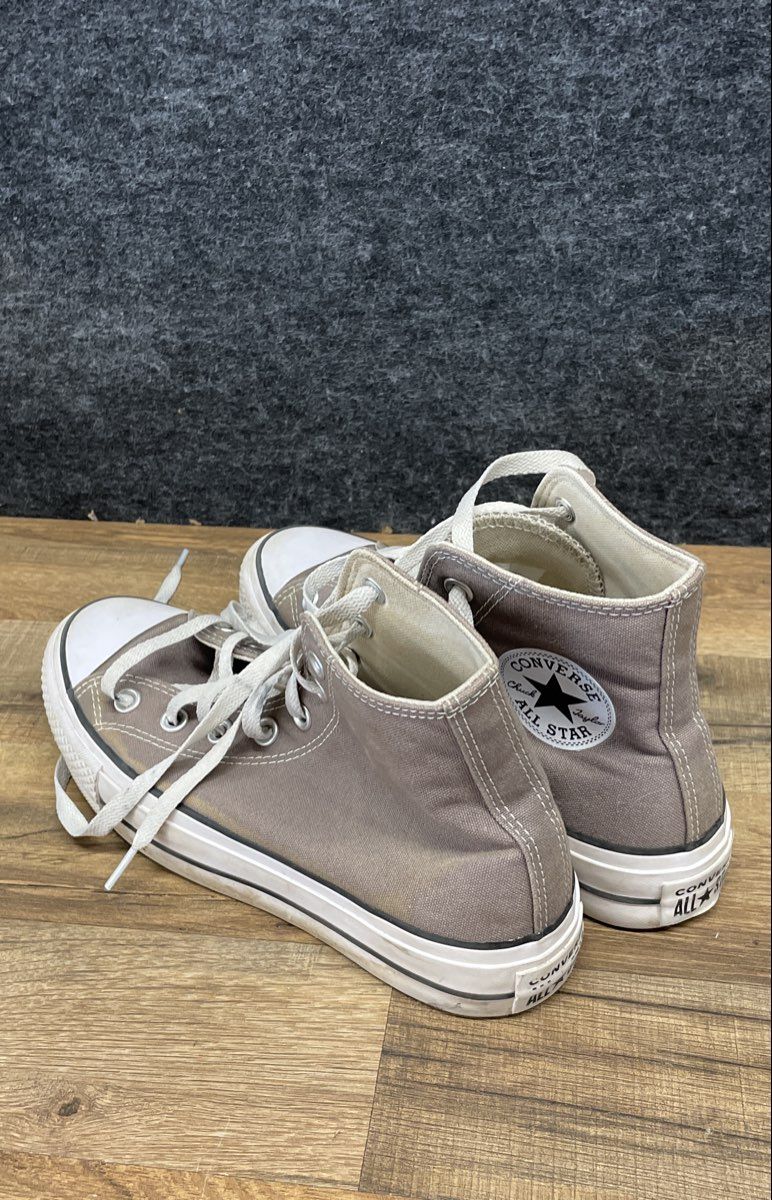 Converse Chuck Taylor All Star Hi Top Grey Canvas Women's Size 7.5
