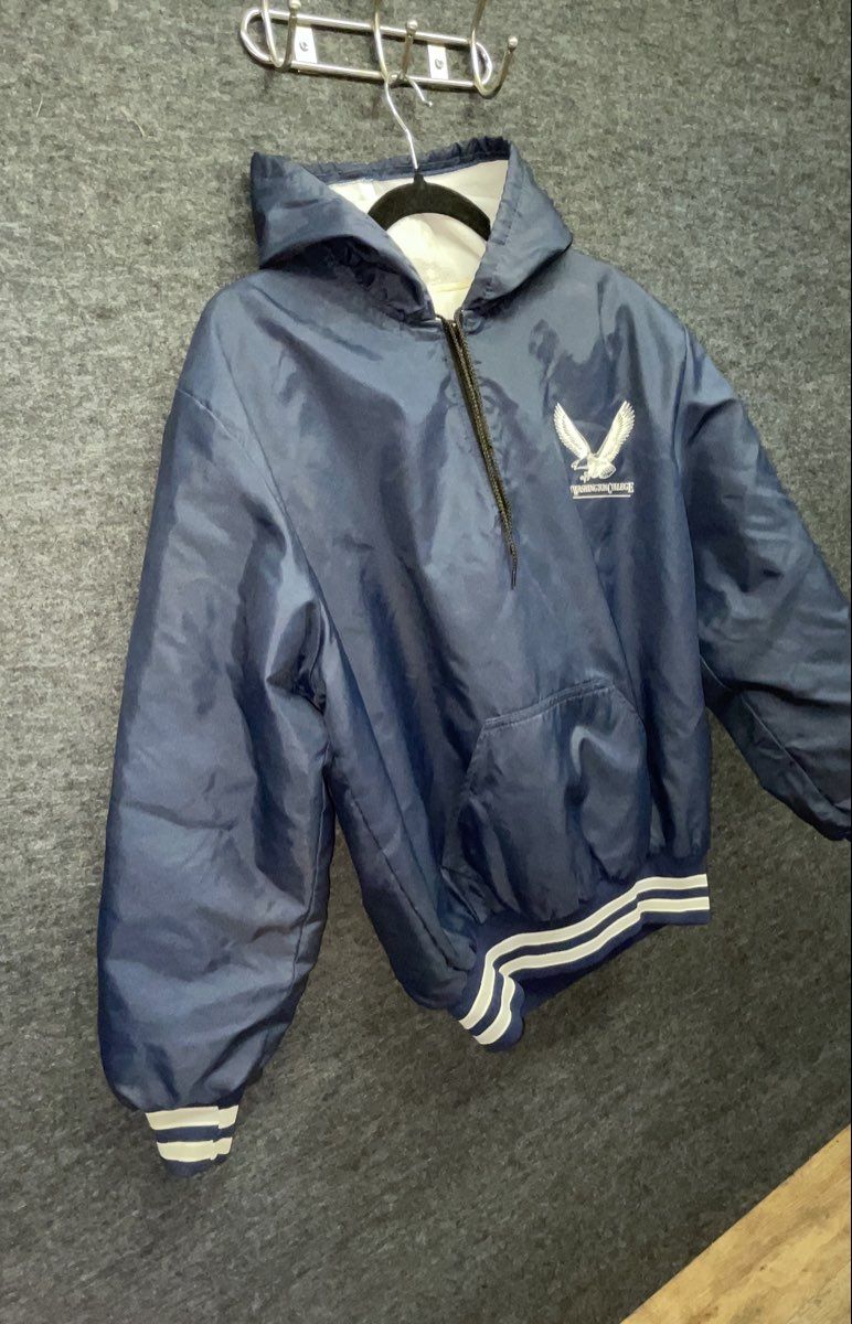Vintage 90s Neff Women's Mary Washington College Eagles Cheerleader Jacket Sz M