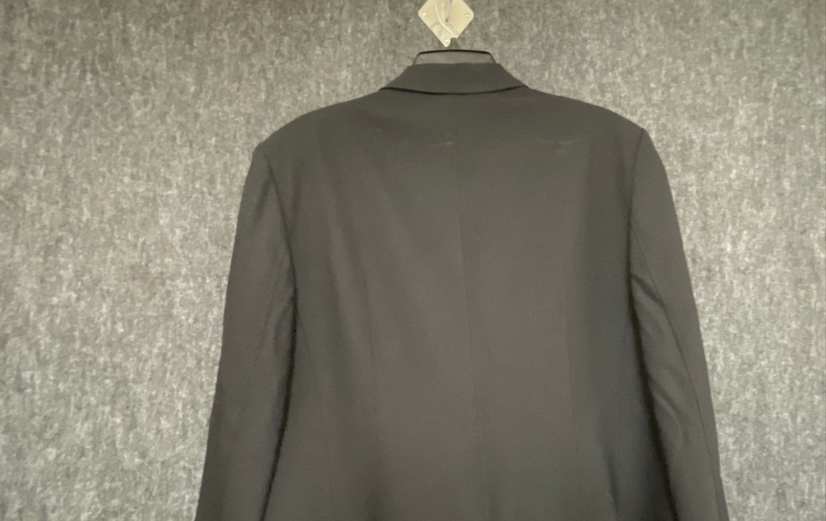 Vintage Y2K Talbots Women's Black Blazer Gold Crested Buttons Japan Sz 16