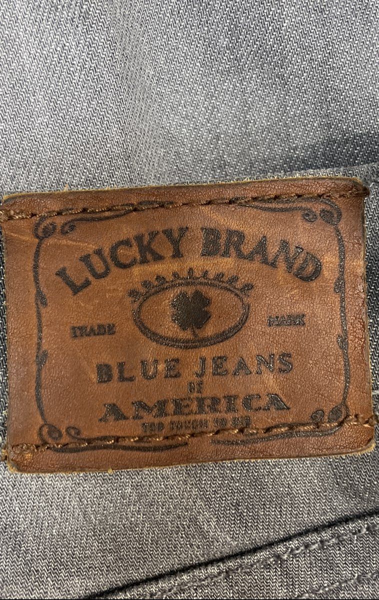 Lucky Brand Women's Gray Wash Stretch Denim Skinny Jeans Sz 12/31