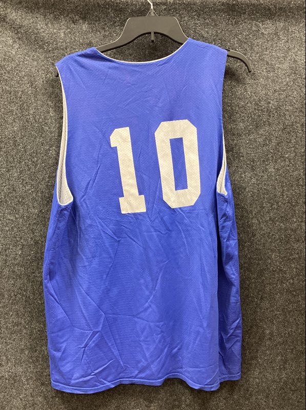 Vintage Y2K Nike Men's Bruin Basketball Jersey #10 Reversible Blue Mesh Sz L