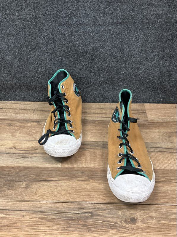 Converse Chuck Taylor All Star High Top Wheat Teal Sneaker Men's 10 Women's 12