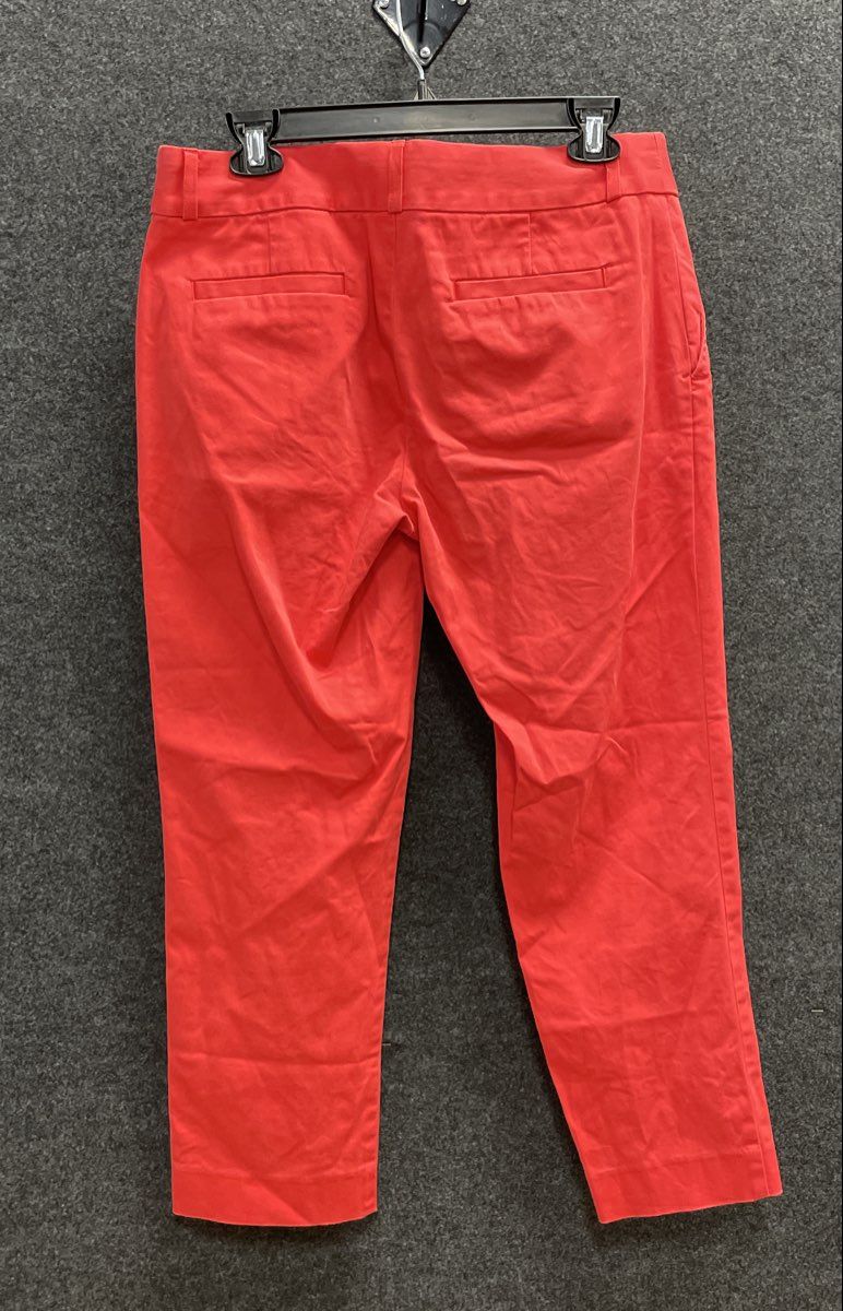 Banana Republic Women's Coral Stretch Chino Ankle Straight Leg Pants Sz 6