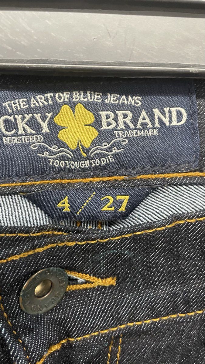 Lucky Brand Women's Charlie Flare Jeans Dark Wash Low Rise Stretch Sz 4/27