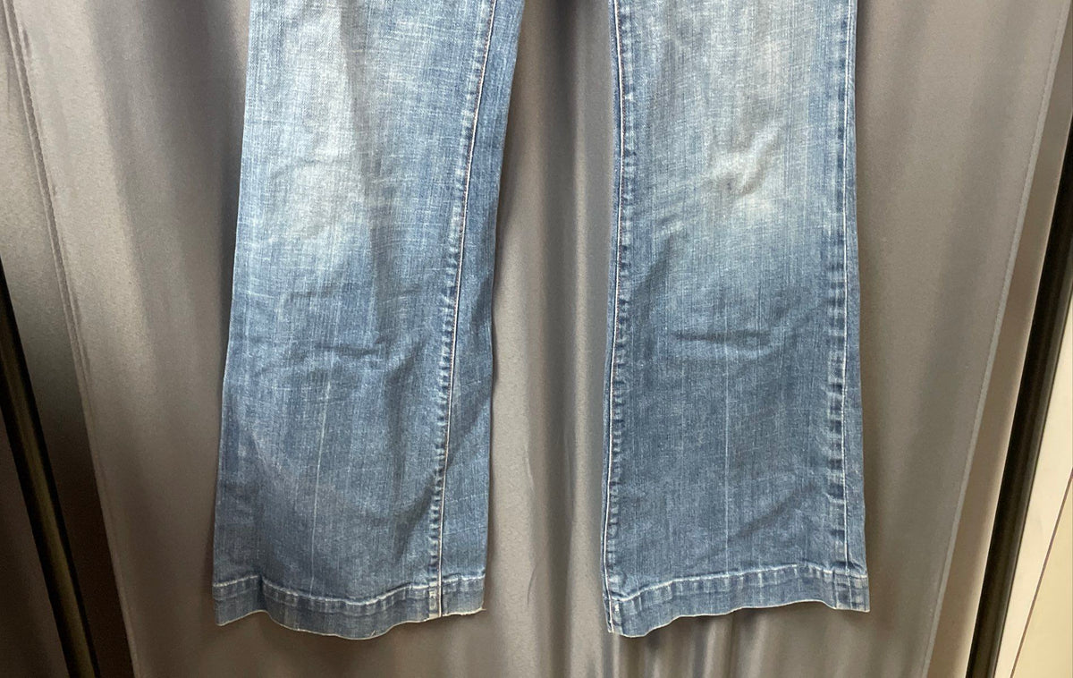 Citizens of Humanity Women's Faye #003 Low Waist Full Leg Stretch Jeans Sz 27