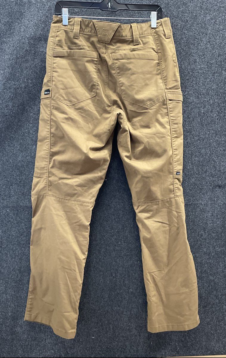 5.11 Tactical Women's Brown Apex FBINAA Stretch Cargo Pants Sz 32x32