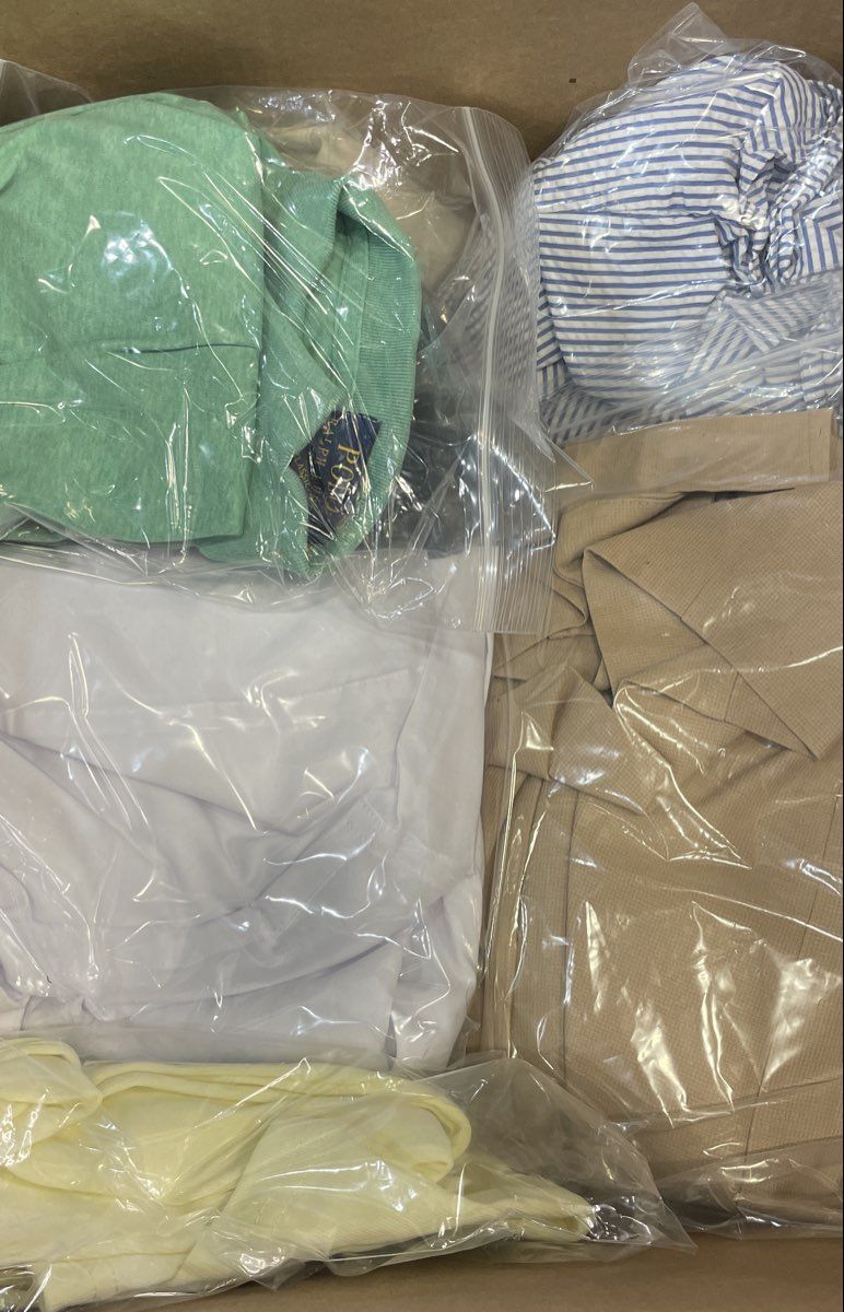 Bulk Lot 20.5 Lb Assorted Reseller Clothing Polo Carhartt Michael Kors Mixed
