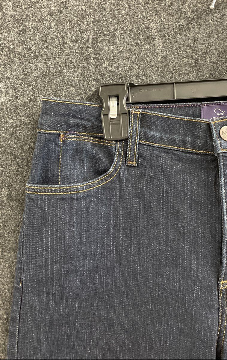 NYDJ Women's Bootcut Jeans Dark Blue Lift Tuck Technology NWT Sz 12