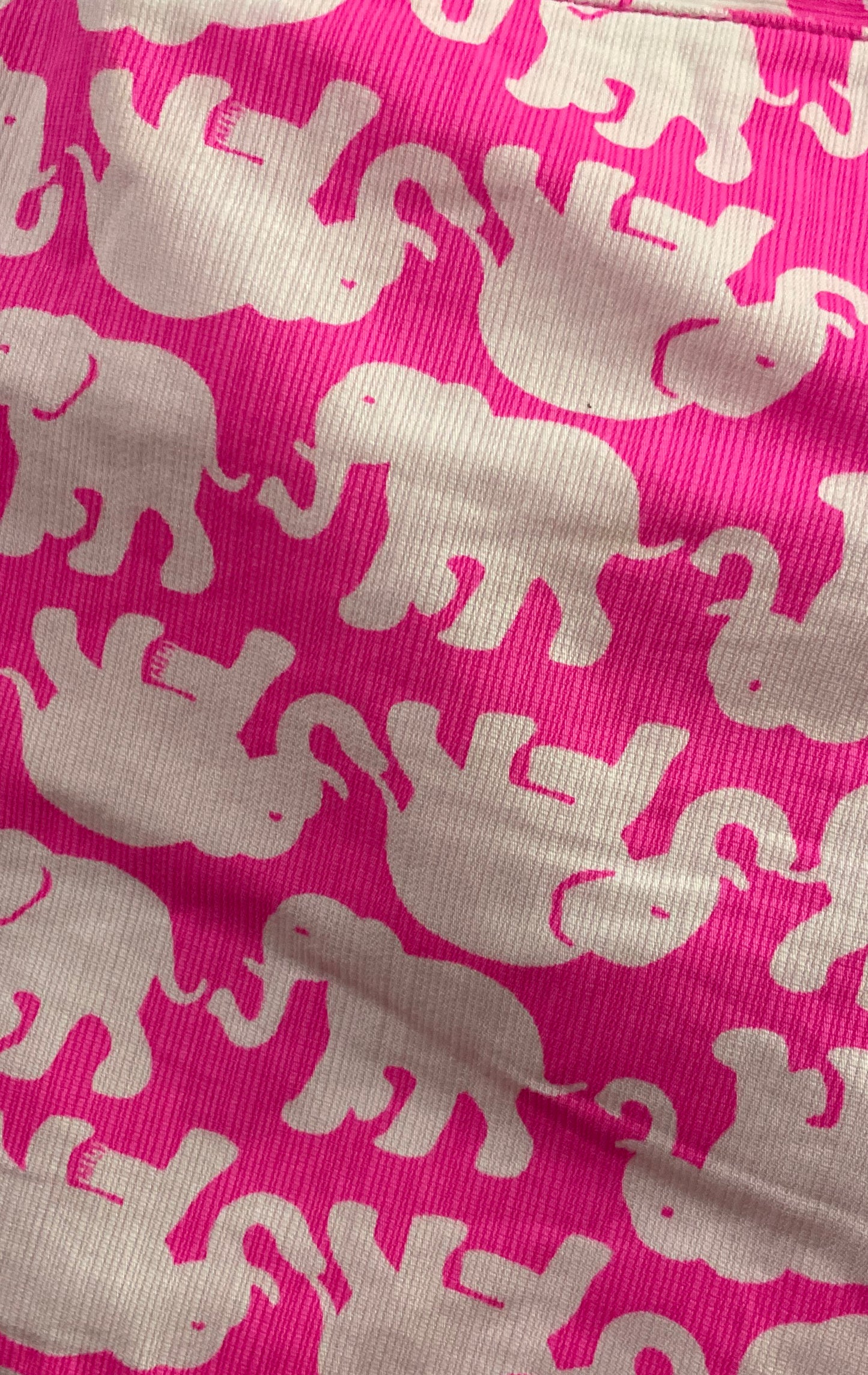 Lilly Pulitzer Women's Pink Shorts Set 2 Elephant Buttercup Callahan 5" Sz 2