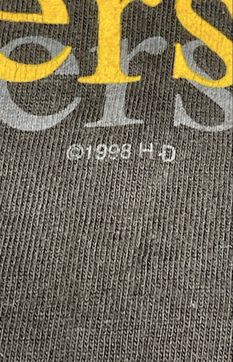 Vintage 1998 Harley-Davidson Greenville SC Tank Top Single Stitch Sz M