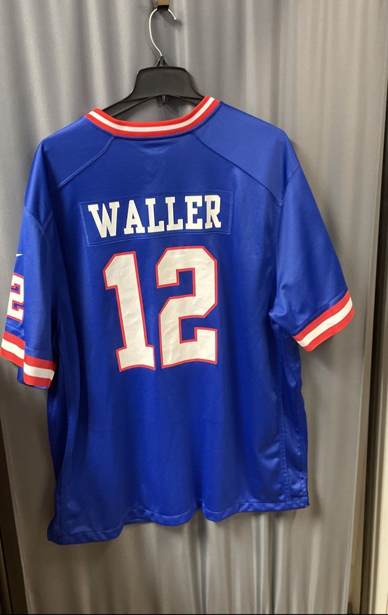 Nike Men's NY Giants Jersey Blue #12 Darren Waller Sz 3XL