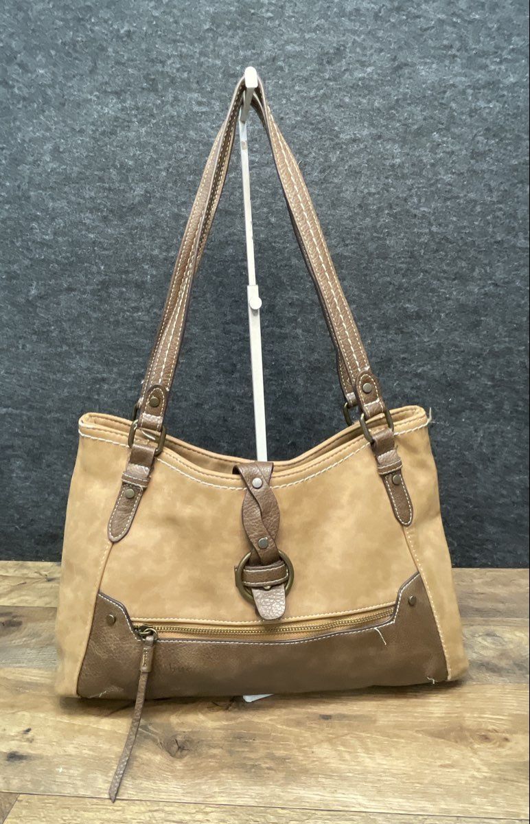 b.o.c. Croft & Barrow Brown Handbag Shoulder Tote Crossbody Lot of 3