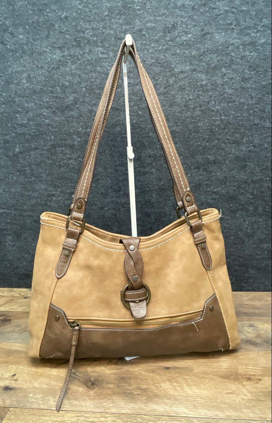 b.o.c. Croft & Barrow Brown Handbag Shoulder Tote Crossbody Lot of 3