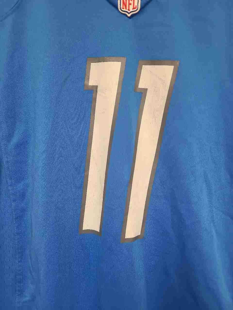 Nike Boys Detroit Lions Marvin Jones Jr #11 NFL Jersey Honolulu Blue Youth XL