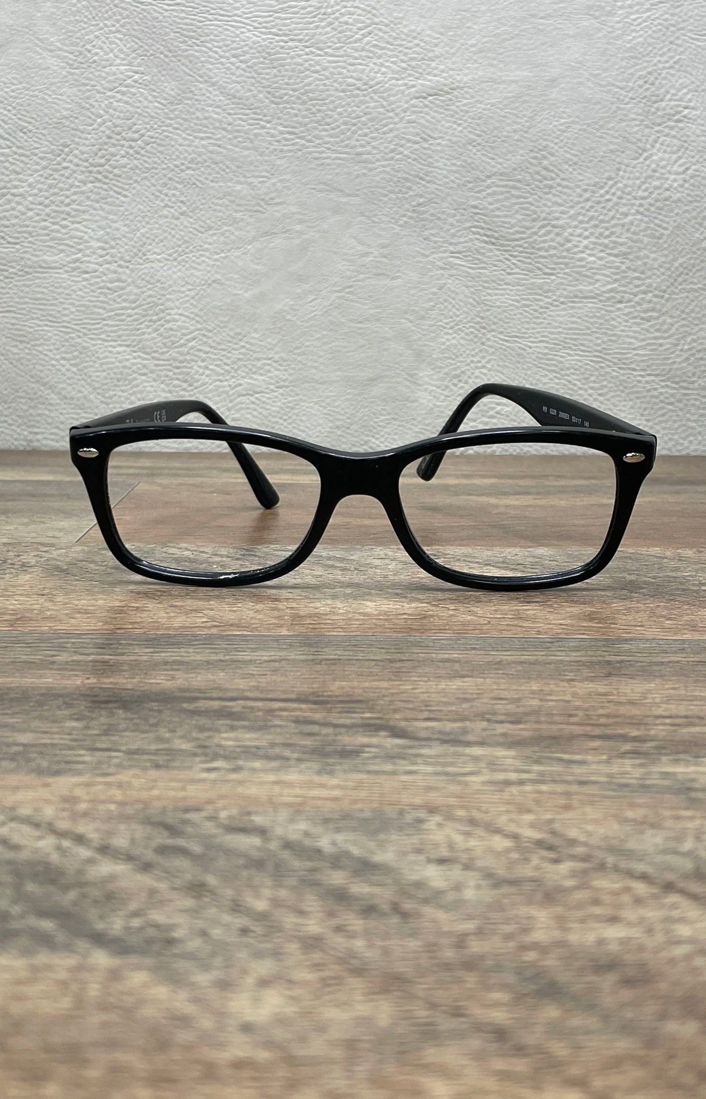 Ray-Ban Unisex Black Eyeglass Frames RB 5228 2000EX 53-17-140 With Case