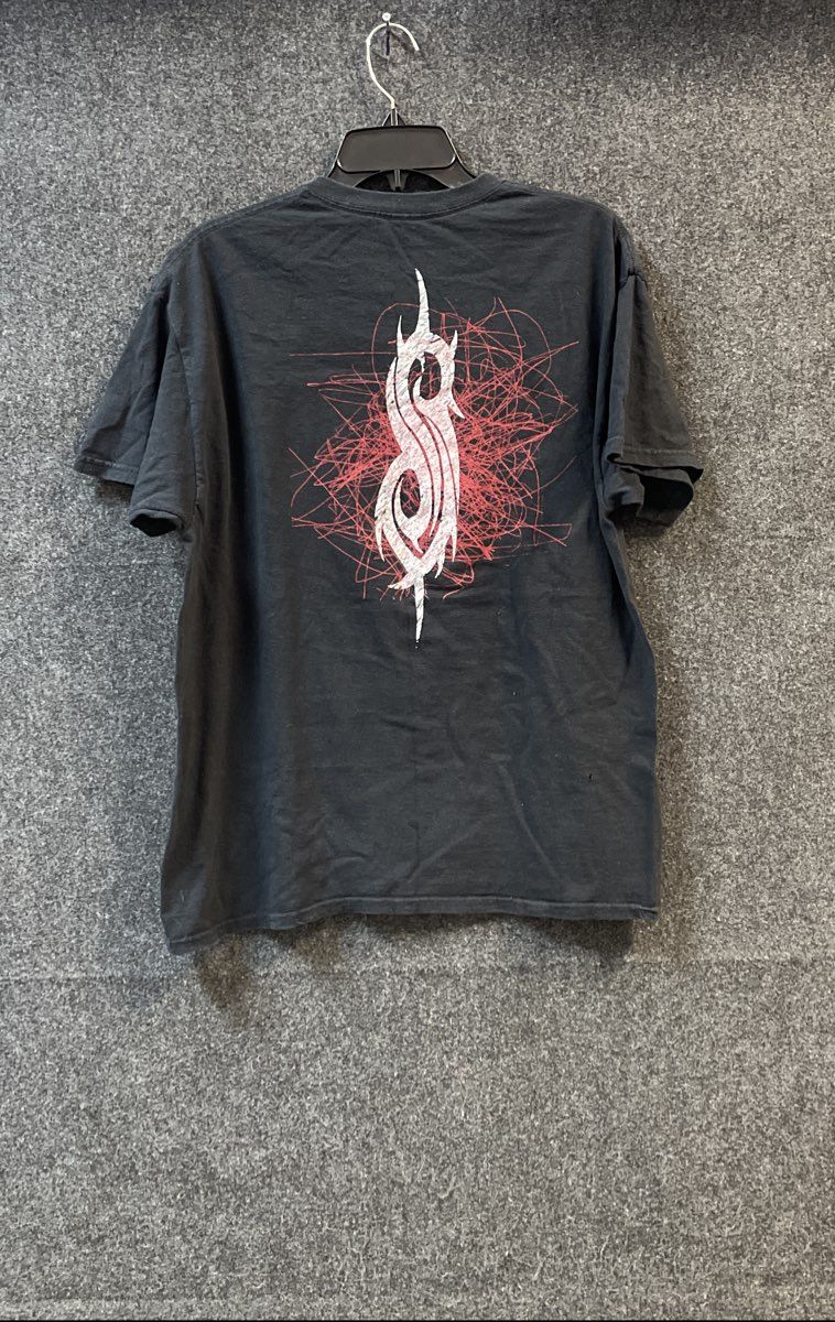 Slipknot Nonagram Compass Tribal S Logo Graphic T-Shirt Black Sz L