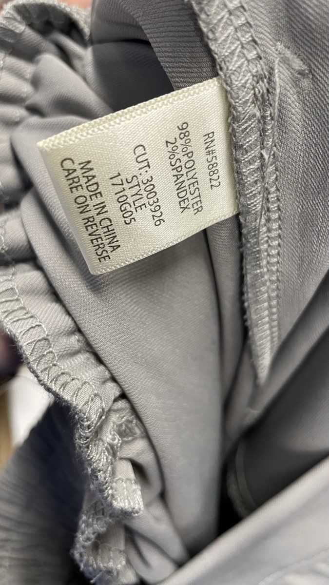Max Studio Women's Dove Grey Easy Wide Leg Pants Elastic Waist NWT Sz S