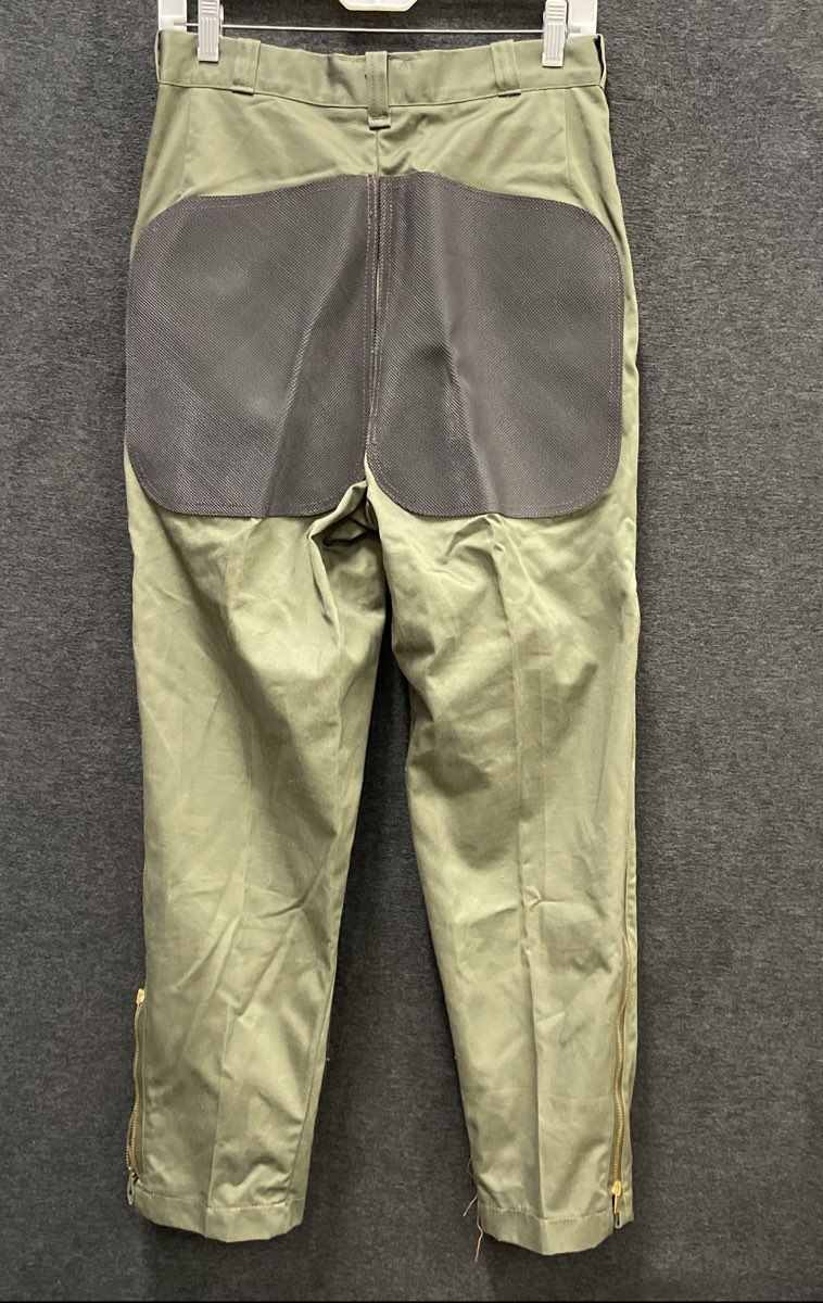 Vintage 70s 80s 10-X Men's Shooting Hunting Pants Olive Reinforced Sz 30x28