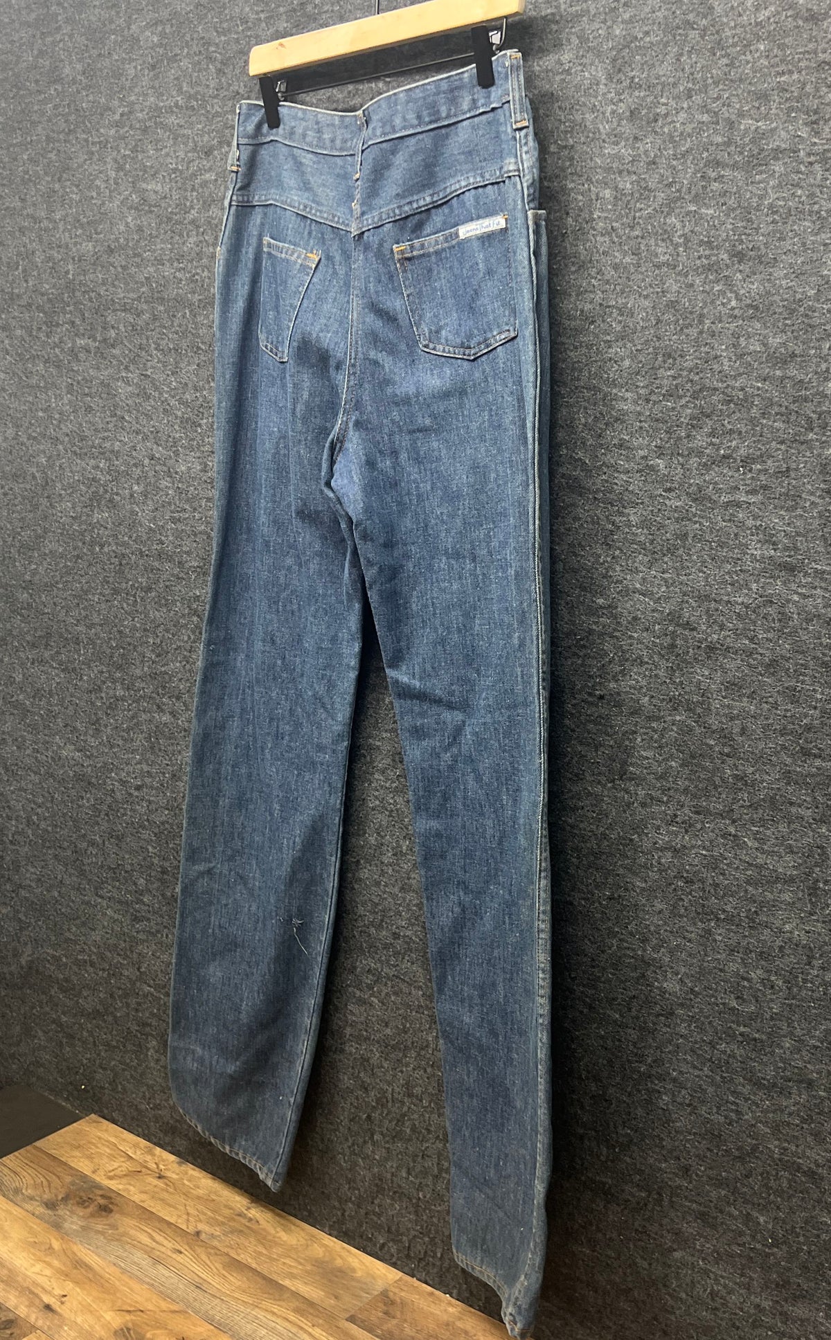 Vintage 70s Sears Women's Typical Regular Jeans That Fit Blue Denim Sz 16