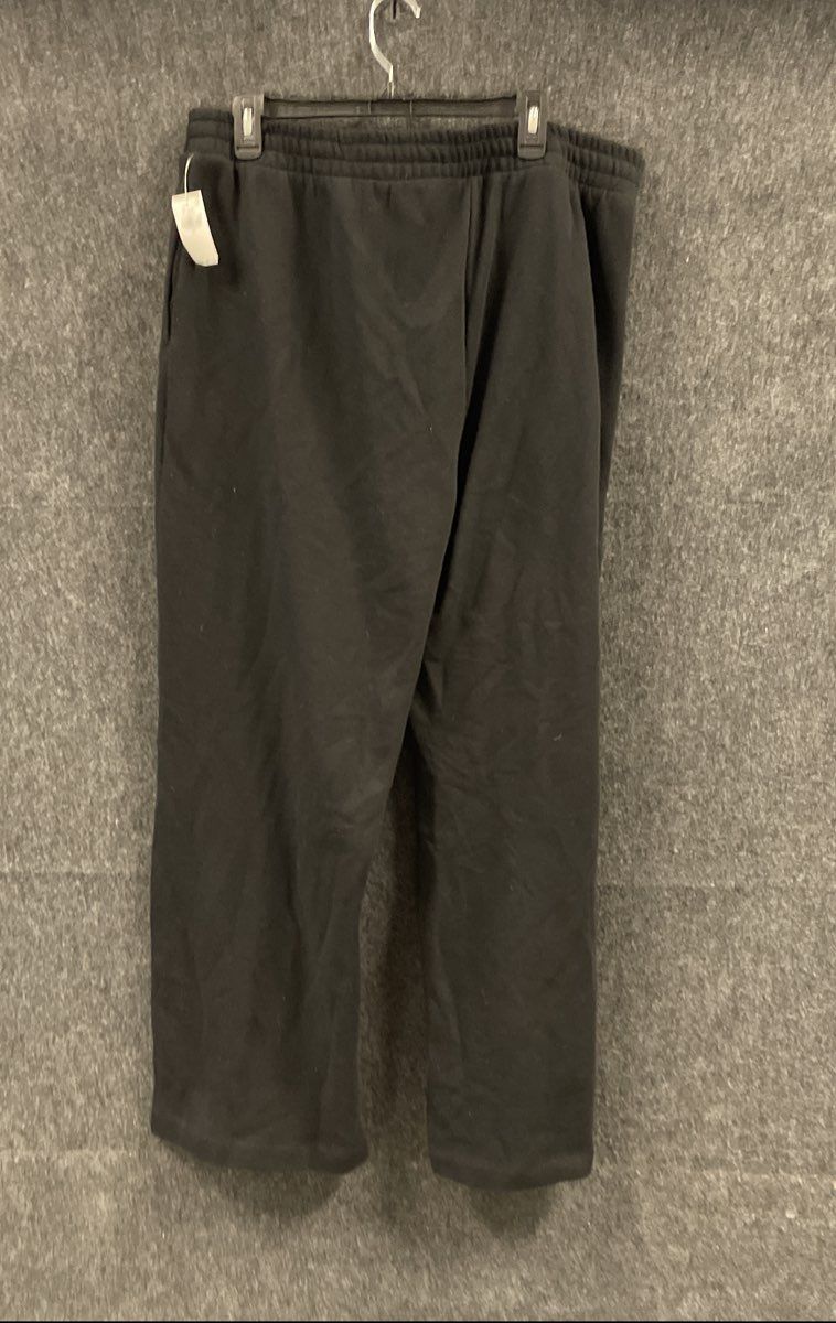 Old Navy SoComfy Black Fleece Lined Elastic Waist Sweatpants Sz XL NWT