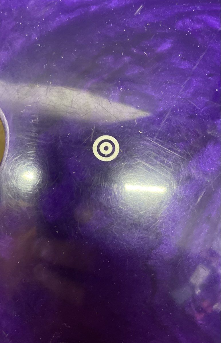 Hammer Bowling Ball 11 lb Drilled Purple Pearl Swirl USBC Approved IOB