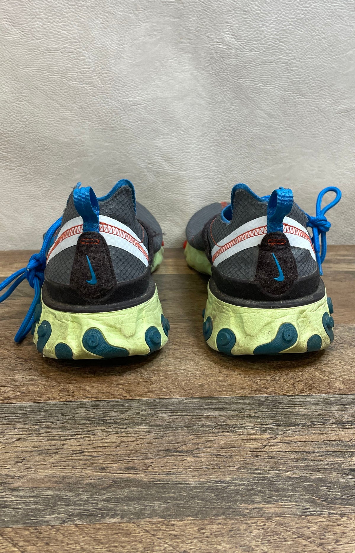 Nike React Element 55 Anthracite University Blue Size 11