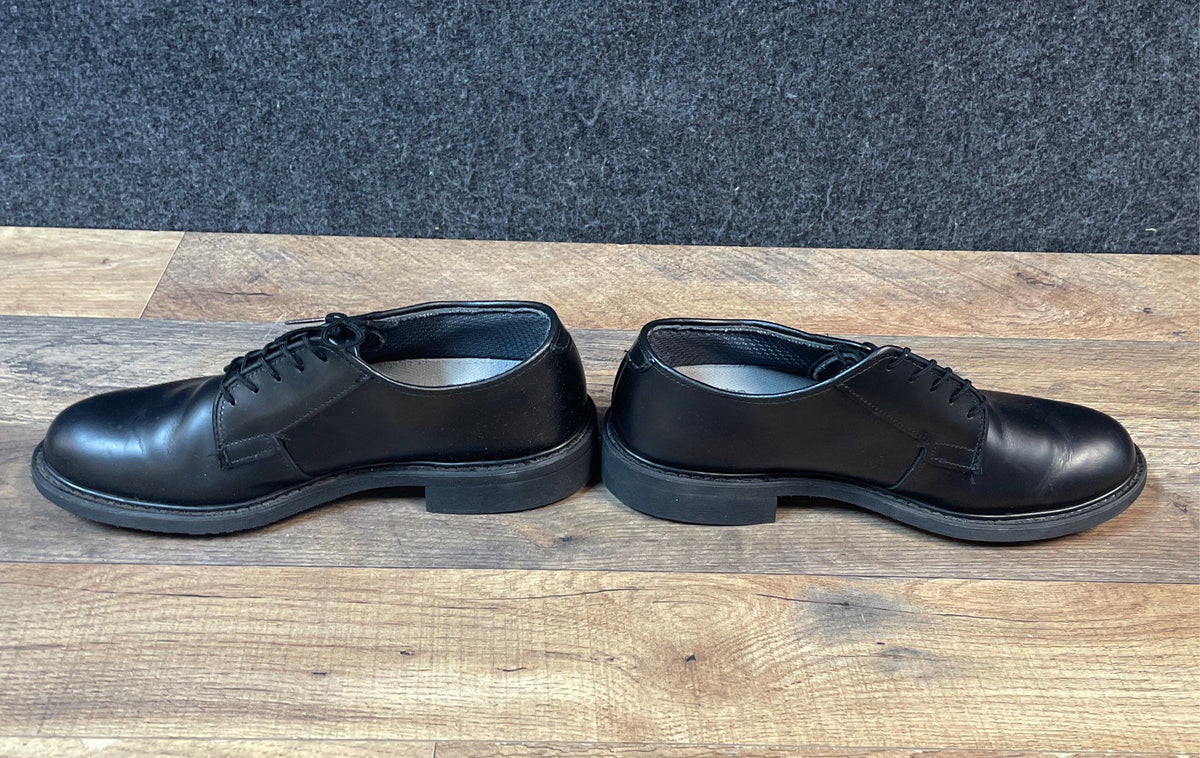 Capps Airlite Uniform Footwear 90268 Black Leather Dress Shoes Size 7.5 D