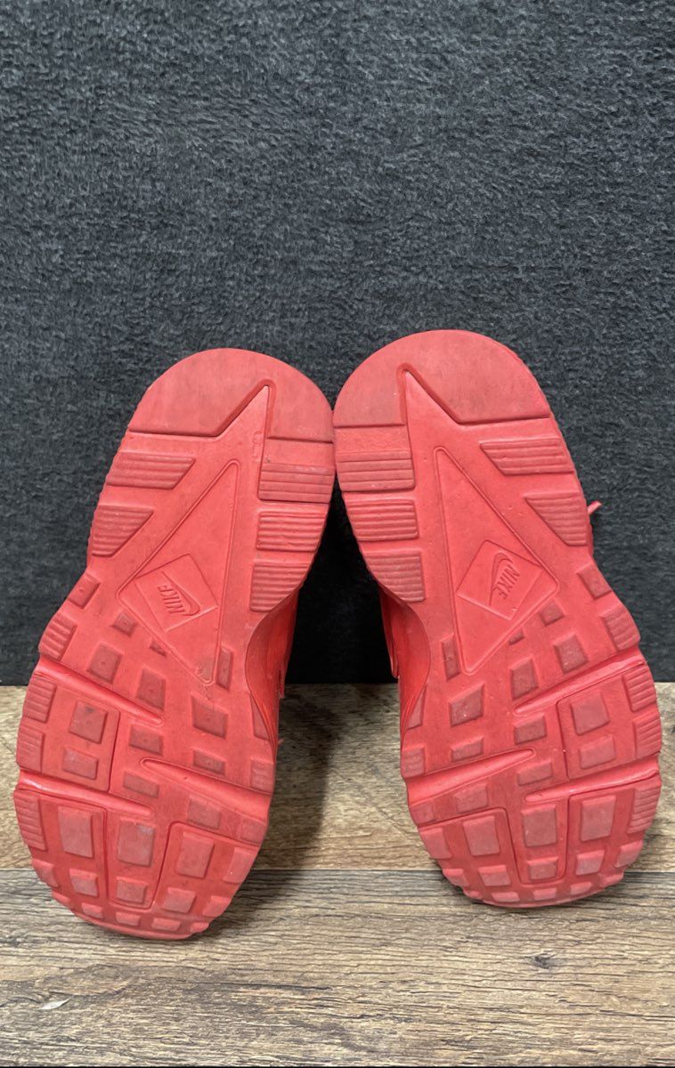Nike Air Huarache Run University Red Little Kids Sneakers Size 12C