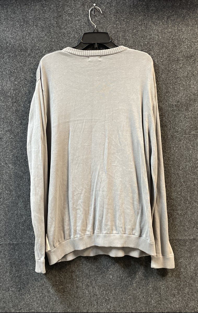 Target Men's Gray Who's Yeti To Party Graphic Cotton Crewneck Sweater Sz XL