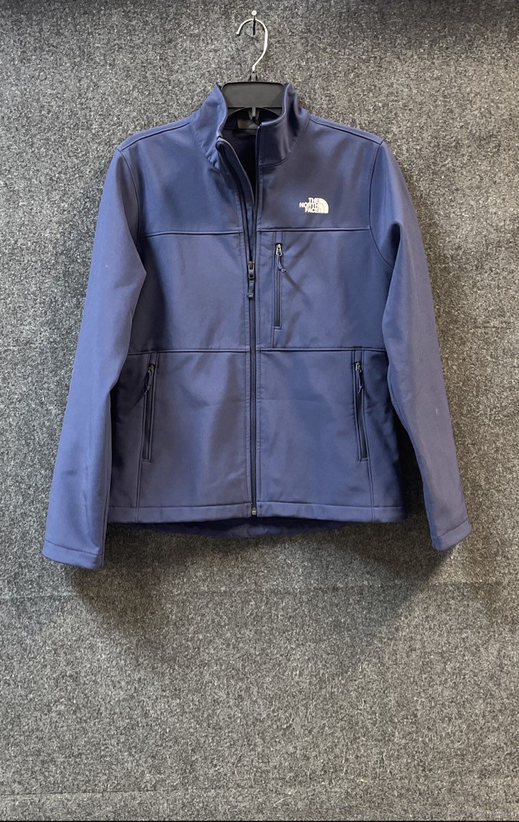 The North Face Women's Apex Bionic Softshell Navy Blue Full Zip Jacket Sz M