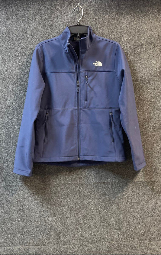 The North Face Women's Apex Bionic Softshell Navy Blue Full Zip Jacket Sz M