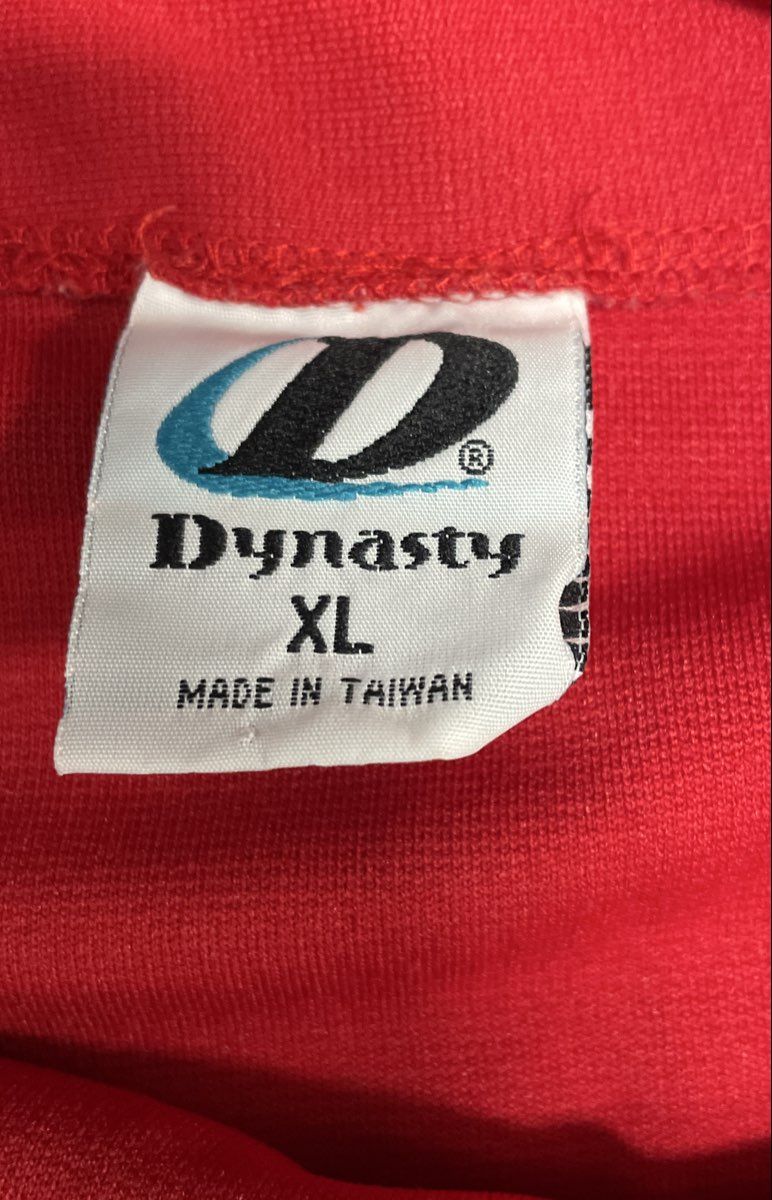 Dynasty Men's Washington Nationals Baseball Jersey Red Button Up MLB Sz XL