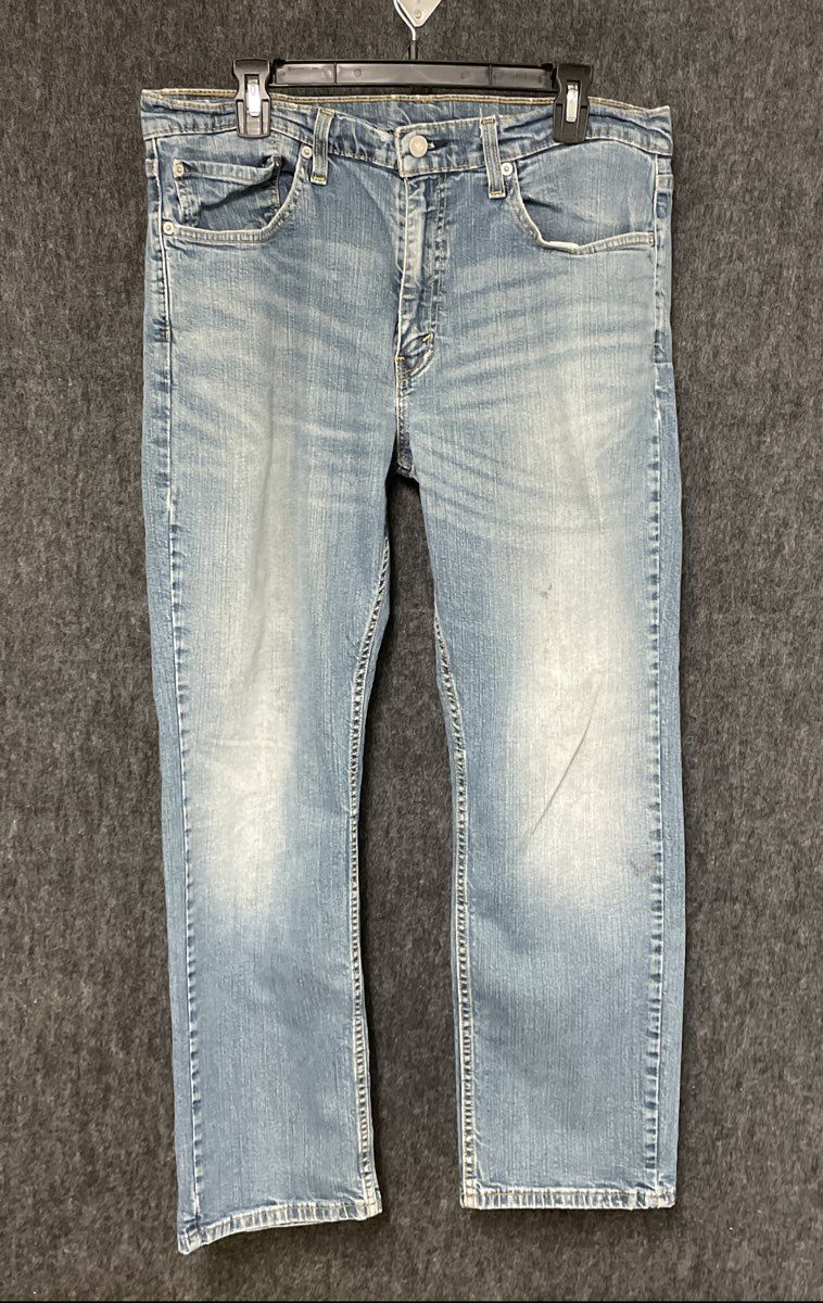 Levi's Men's 559 Relaxed Straight Light Wash Blue Denim Jeans Sz 36x30