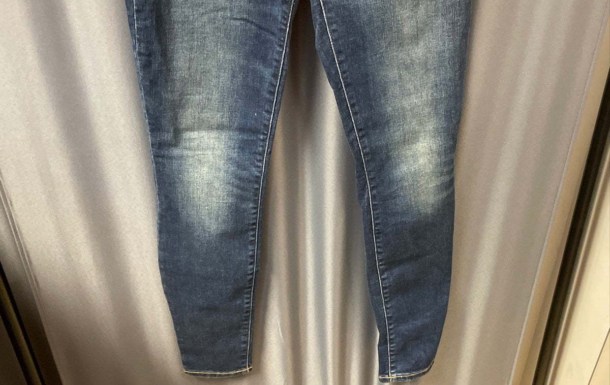 Lucky Brand Women's Ava Mid Rise Super Skinny Blue Jeans NWT Sz 2/26 R