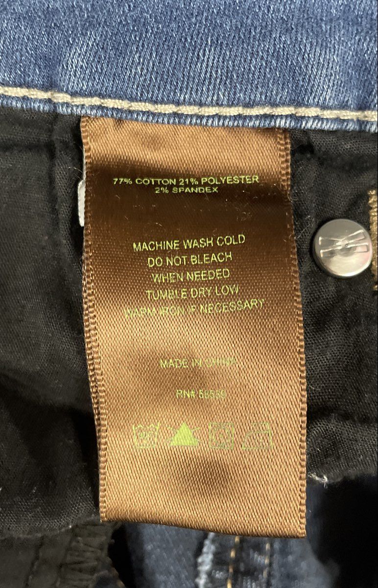 KUT from the Kloth Women's Medium Wash Stretch Denim Skinny Jeans Sz 14