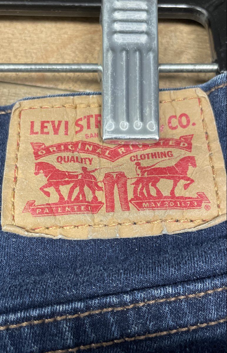 Levi's Women's Mid Rise Skinny Blue Denim Jeans Size 30
