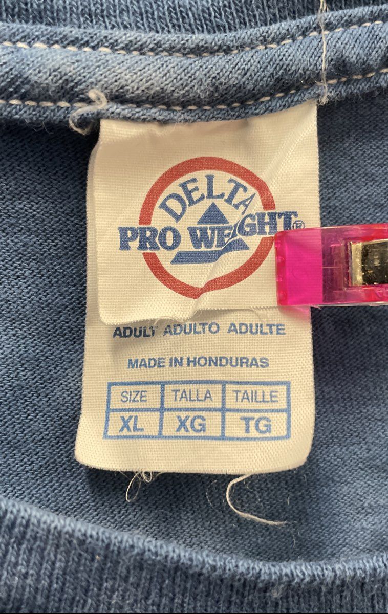 Vintage Y2K Bald Eagle American Flag Tie Dye T-Shirt Patriotic Double Stitch Sz