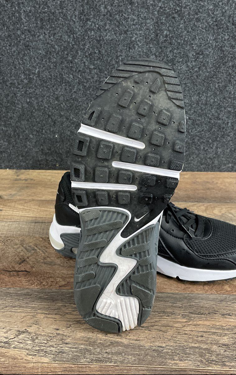 Nike Air Max Excee Black White Dark Grey Women's Running Shoes Size 9