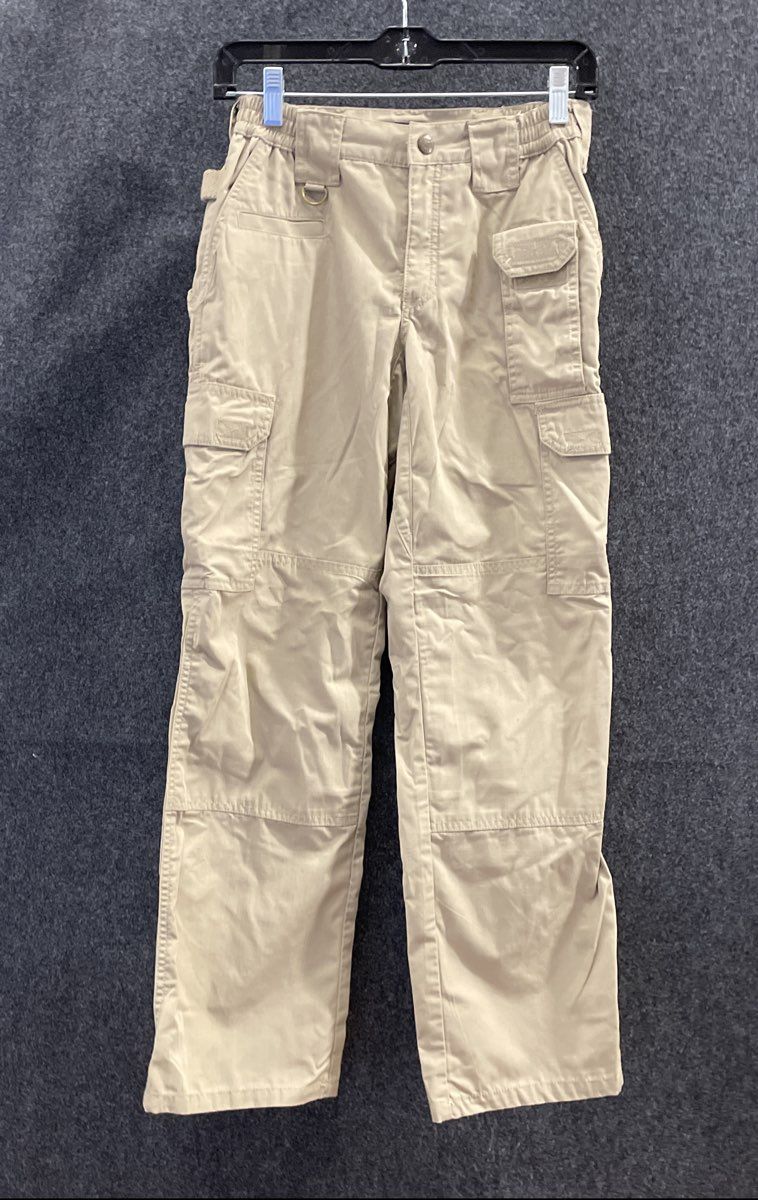 5.11 Tactical Women's Khaki Cargo Pants Tactical Series Poly Cotton Sz 2