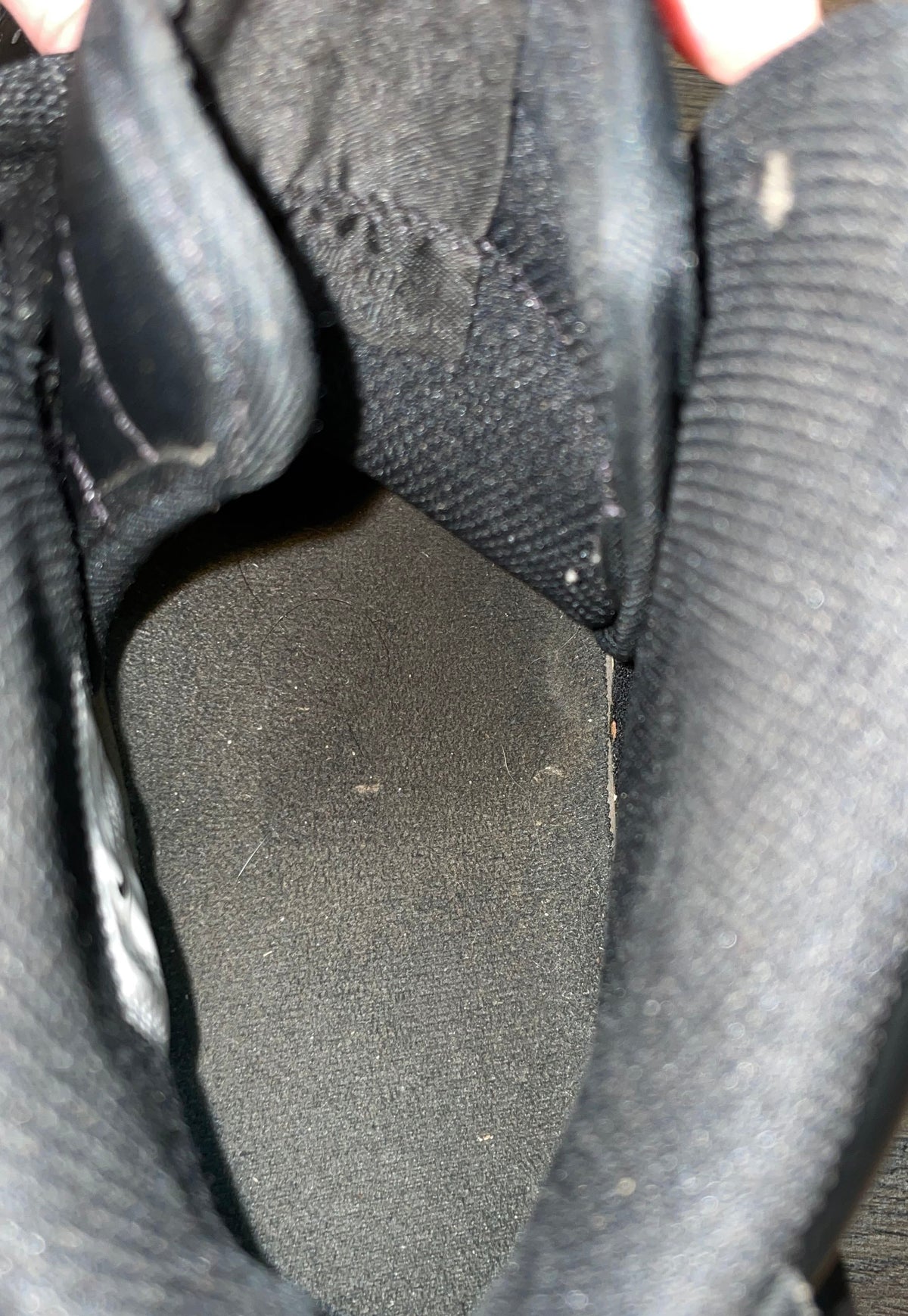 Nike Air Force 1 High '07 Triple Black Leather Sneakers Men's Size 10