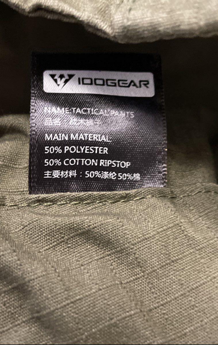 IDOGEAR Men's Olive Green G3 Style Combat Tactical Ripstop Cargo Pants Size 38