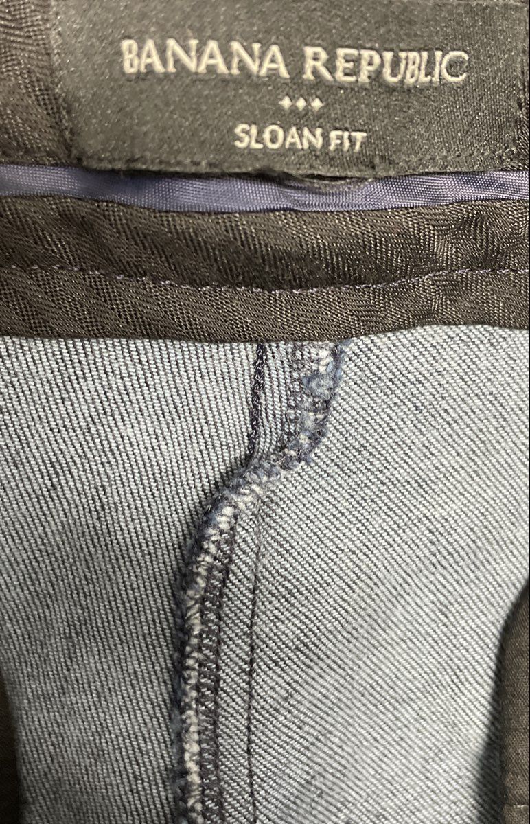 Banana Republic Women's Sloan Fit Dark Wash Slim Ankle Jeans Sz 4 Petite