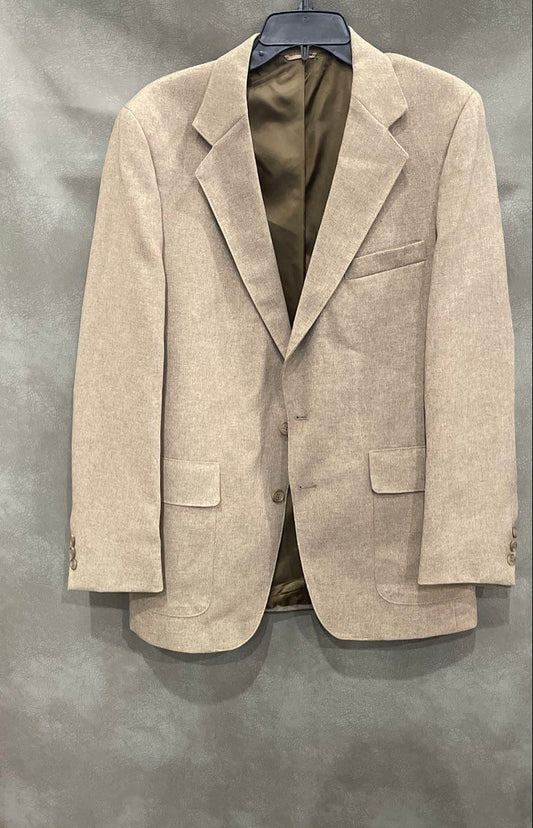 Vintage 70s Levi's Men's Action Suit Jacket Brown Sta-Prest Sport Coat Blazer