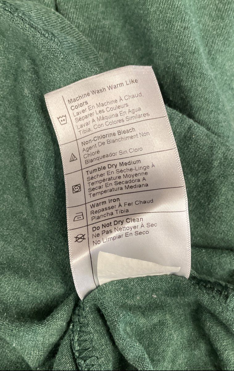 Carhartt Men's Short Sleeve Green Loose Fit Pocket T-Shirt Size 2XL Tall