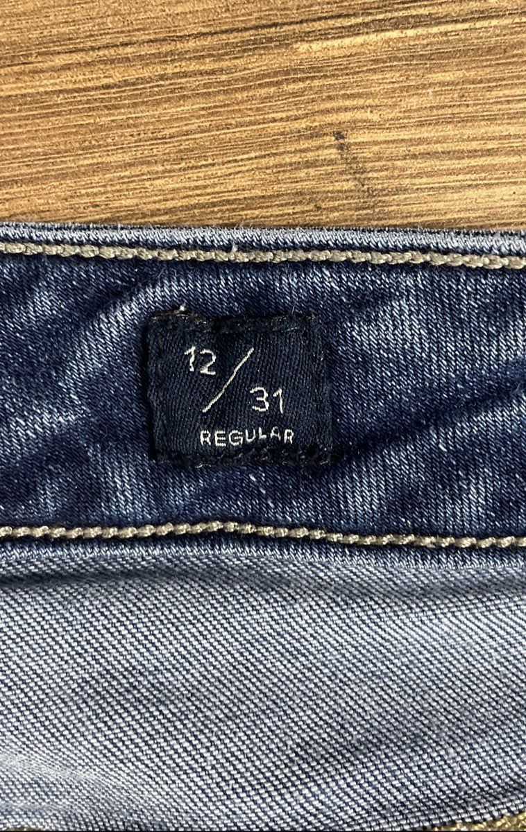 Lucky Brand Women's Blue Medium Wash Skinny Denim Jeans Sz 12/31 Regular