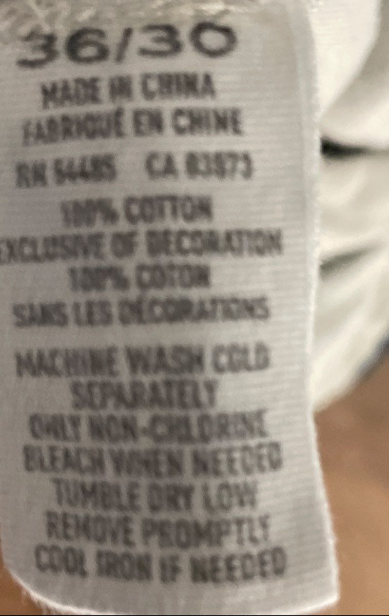 American Eagle Men's Straight Leg Faded Blue Denim Jeans Size 36x30
