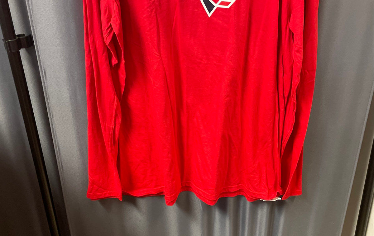 Fanatics Men's Washington Capitals Alex Ovechkin Long Sleeve Tee Red NWT 2XL