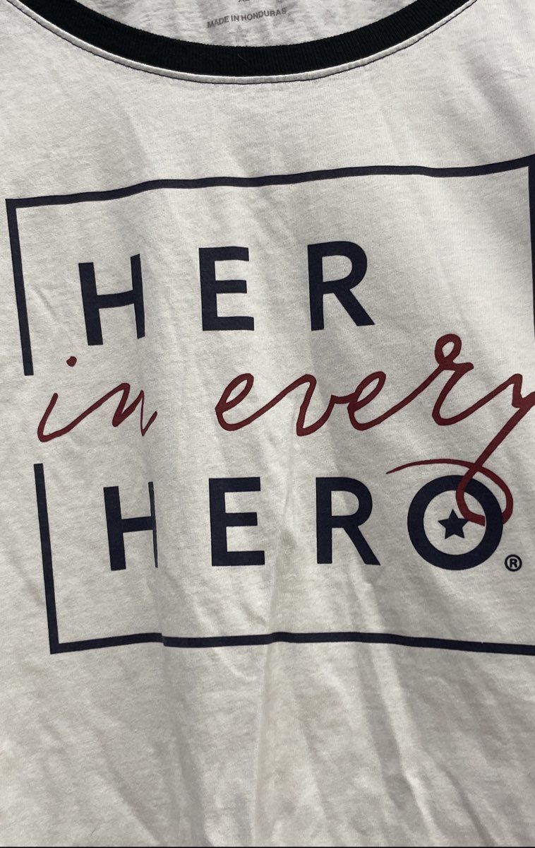 Harley-Davidson Her In Every Hero Long Sleeve Raglan T-Shirt NWT Sz XL