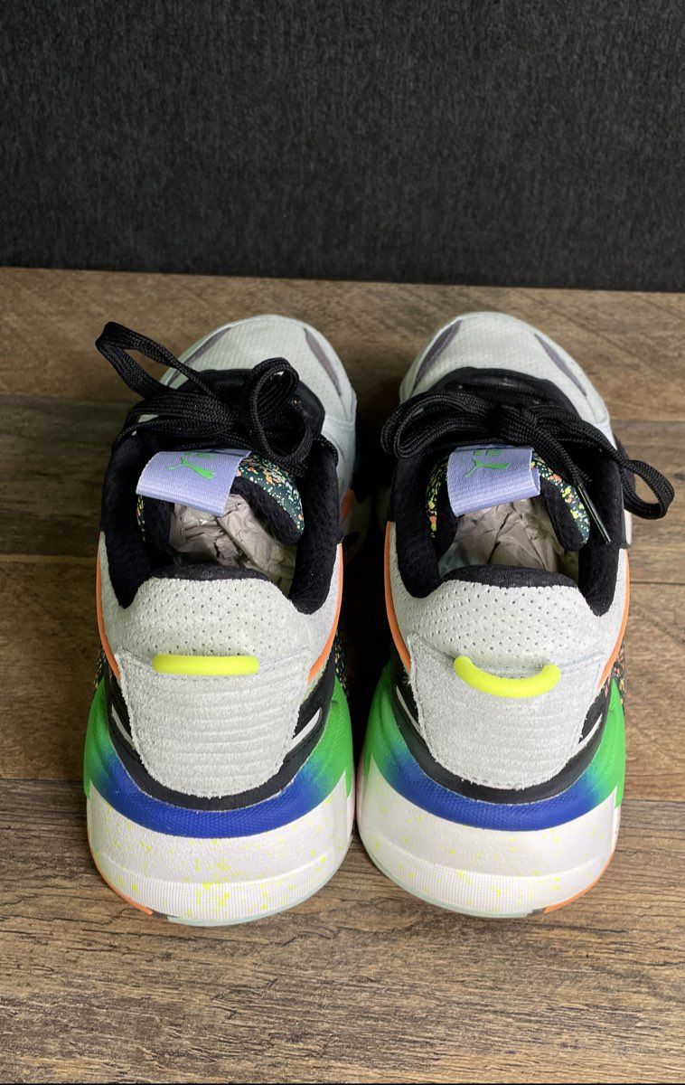 Puma RS-X Fourth Dimension White Multi-Color Sneakers Child's Size 6C