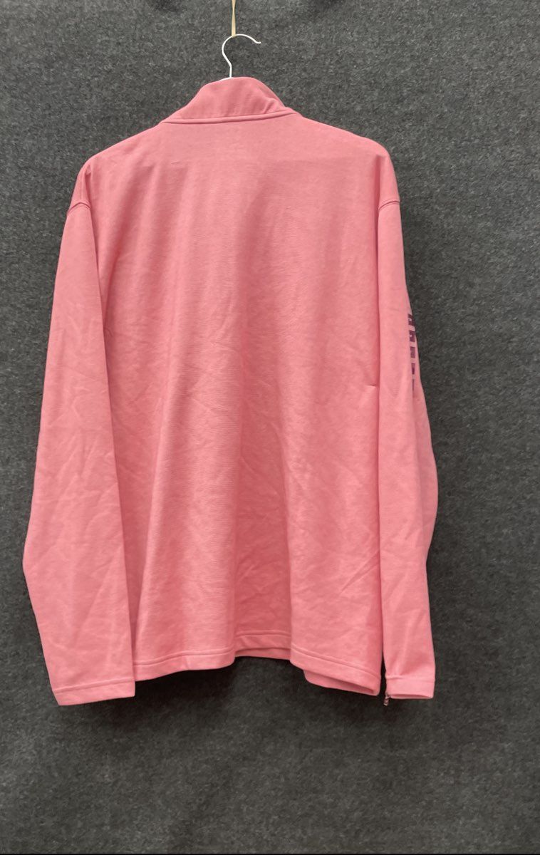 IZOD Men's Performance Comfort Quarter-Zip Rapture Rose Pink Pullover NWT XL
